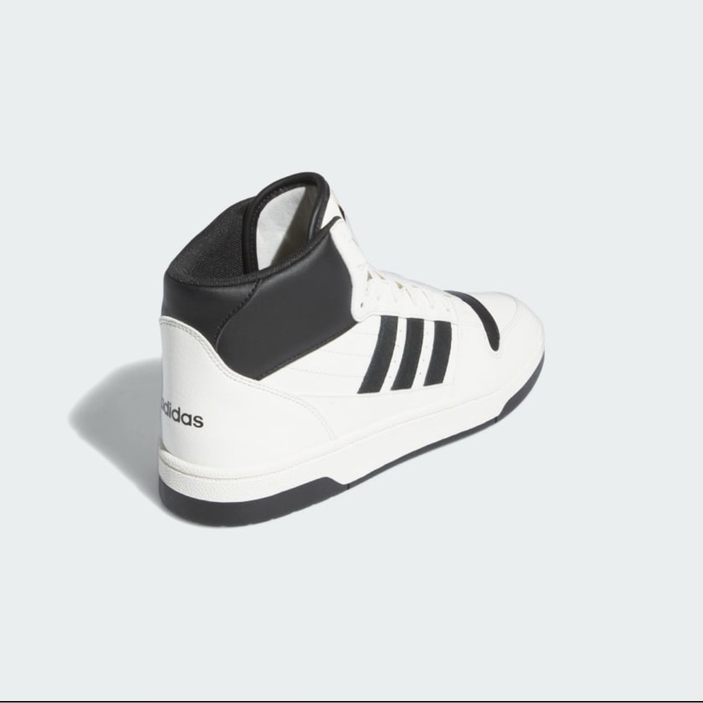 ADIDAS WOMEN’S MID SNEAKER - WHITE/BLACK VARIOUS SIZES (NEW WITH TAGS) - Picture 3 of 7